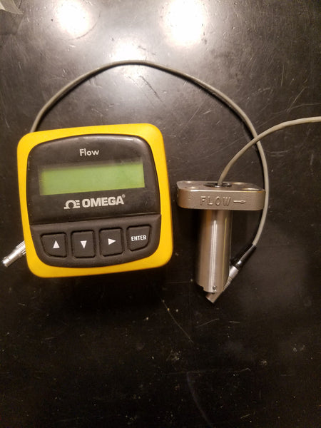 Omega liquid flow Paddle meter